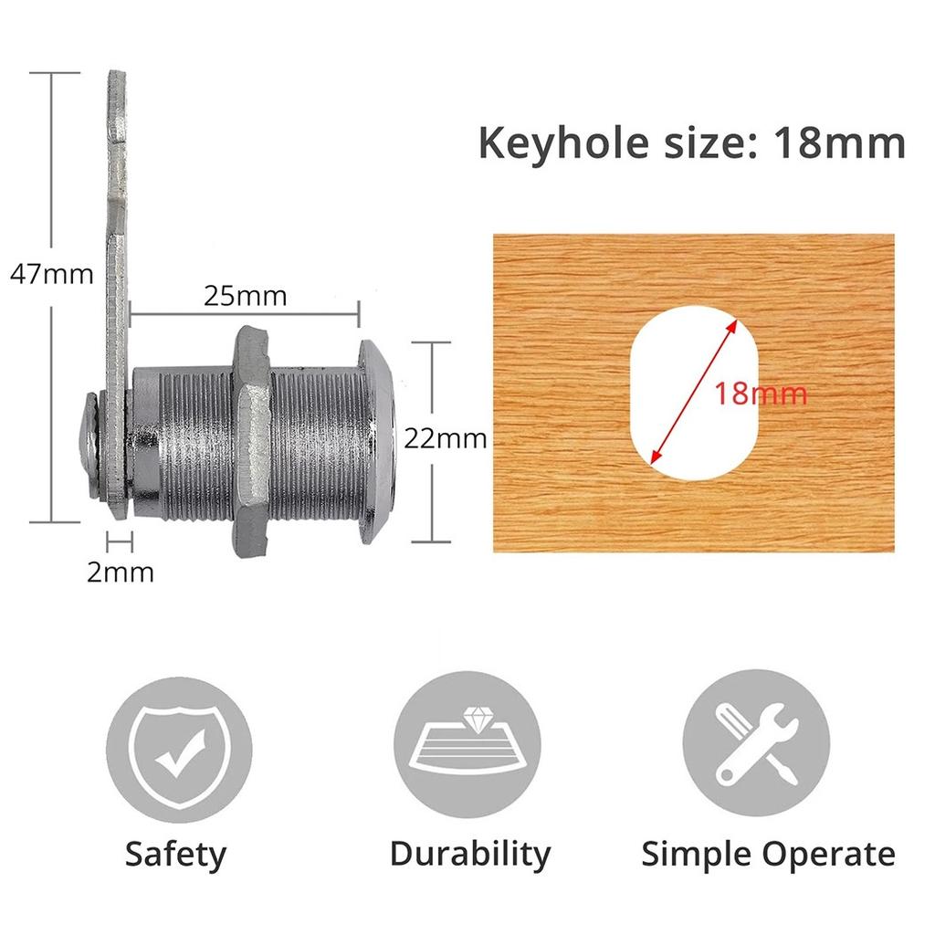 25 Замок для почтового ящика Крючок для почтового ящика Замок для почтового ящика 30 мм