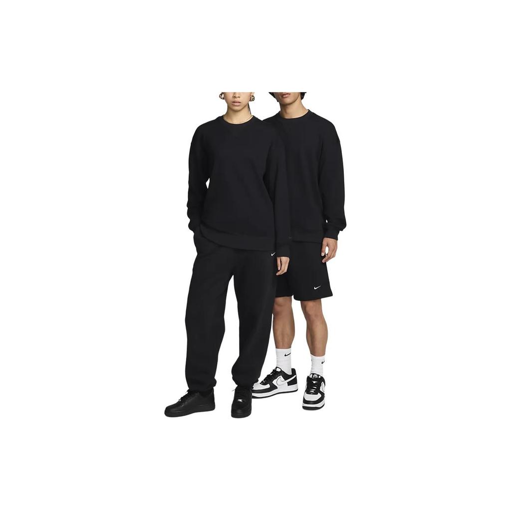 Nike Wool Classics Мягкий Повседневный Удобный Свитшот Унисекс Свитшот Черный FV4884-010