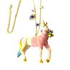 Les Trésors De Lily [P2001] - Handmade Necklace / Necklace 'Monde Merveilleux' (Unicorn) Multi-colored Gold