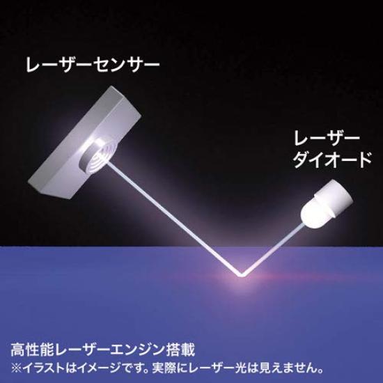 Проводная лазерная мышь Sanwa Supply 3, Кнопки, Средний размер, Белый, MA-LS176W