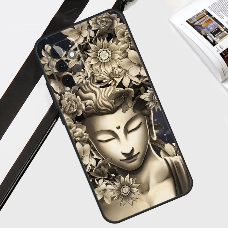 Mandala Buddha Case For Samsung Galaxy A54 A34 A14 A56 A36 A26 A16 A06 A12 A22 A32 A52 A13 A53 A15 A35 A55