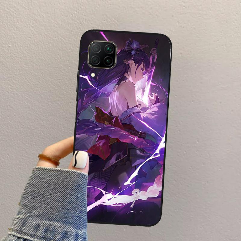 Чехол Genshin Impact для Huawei Nova Y73 Y72 Y61 Y91 Y70 Y60 Y90 12s 12i 11i 8i 9 10 SE P30 P40 Lite P60 Pro