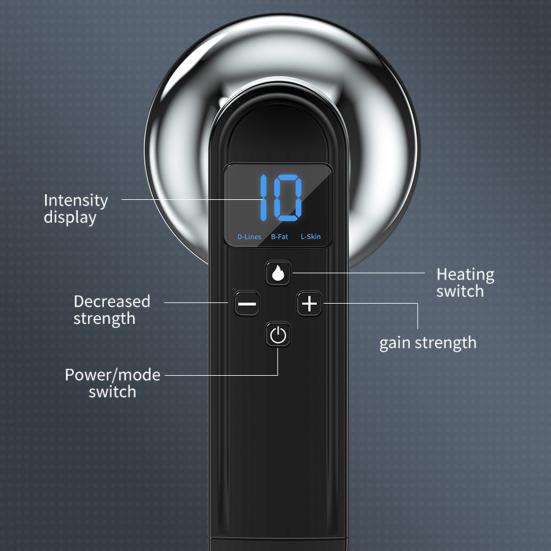 Массажер для тела, средство для удаления целлюлита, антицеллюлитный массажер, беспроводной ручной инструмент для коррекции фигуры, жира на животе, талии, ногах, ягодицах, руках