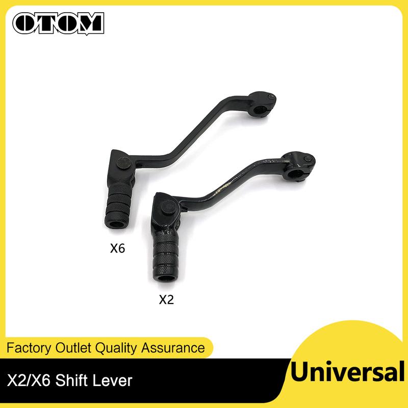 OTOM Gear Shifter Shift Pedal Lever For Motorcycle ATV Dirt Bike Pit Bikes Gear Levers Kayo X2 X6 Honda CB Series Guizun MX6