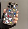 Milk Hello Kitty Phone Case For Samsung Galaxy S26 Ultra S25 FE 5G S24 S23 S22 Ultra Plus A56 A54 A53 A17 A16 5G Silicone Cover