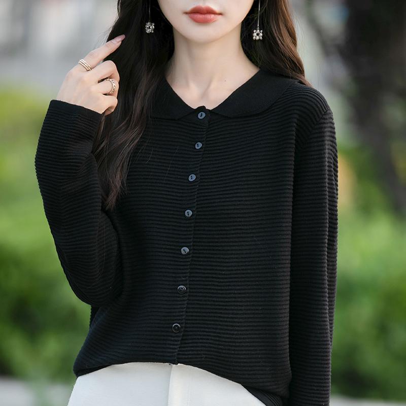 Женский легкий кардиган из 50% шерсти и 50% шелка Mulberry — универсальный трикотаж на все 4 сезона для комфорта и стиля в любое время года