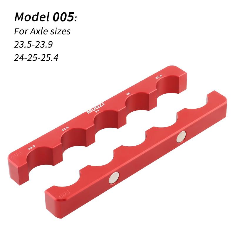 MUQZI Universal Aluminum Magnetic Vice Jaw Clamp 5–45mm Bike Table Vise Jaw Protective Insert