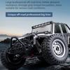 Новые быстрые радиоуправляемые автомобили 50 км/ч 1/16 Off Road 4WD со светодиодными фарами 2,4G Водонепроницаемый пульт дистанционного управления Monster Truck для взрослых и детей