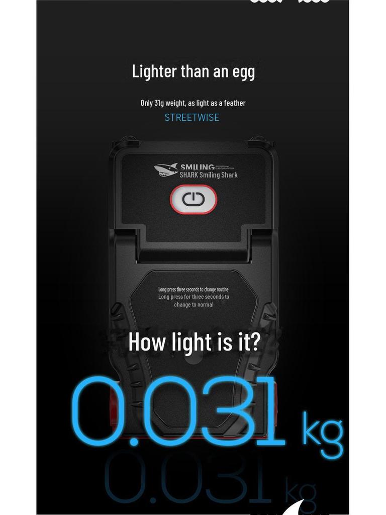 Сверхлегкий перезаряжаемый налобный фонарь с зажимом для крышки для ночной рыбалки