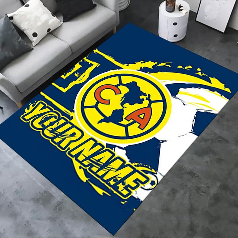 Custom Name Club America Carpet Rug for Living Room Bedroom Home Sofa Decoration,Kids play Non-slip Floor Mat