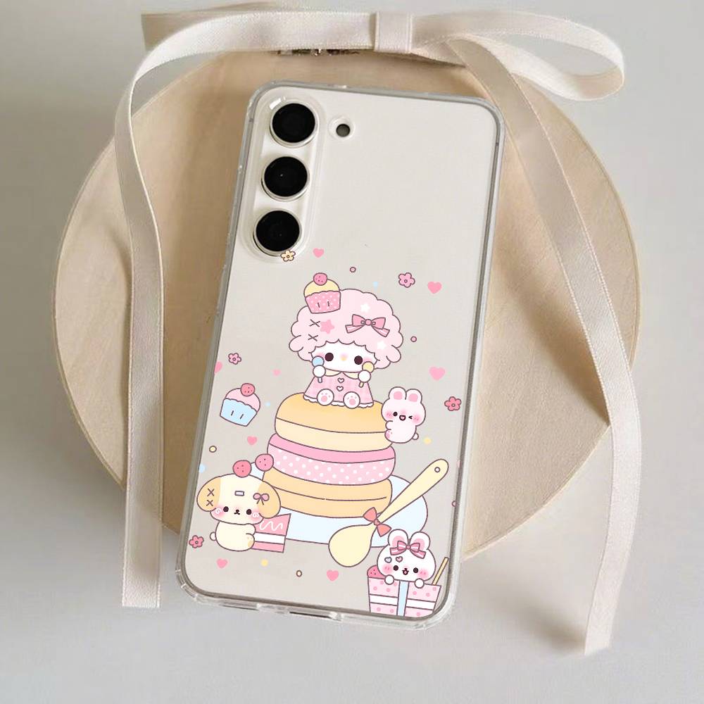 Чехол для телефона MY S-SWEET P-PIANO для Samsung Galaxy S21 S22 S23 S24 S25ULTRA FE Ultra Plus5G A52S Прозрачный чехол