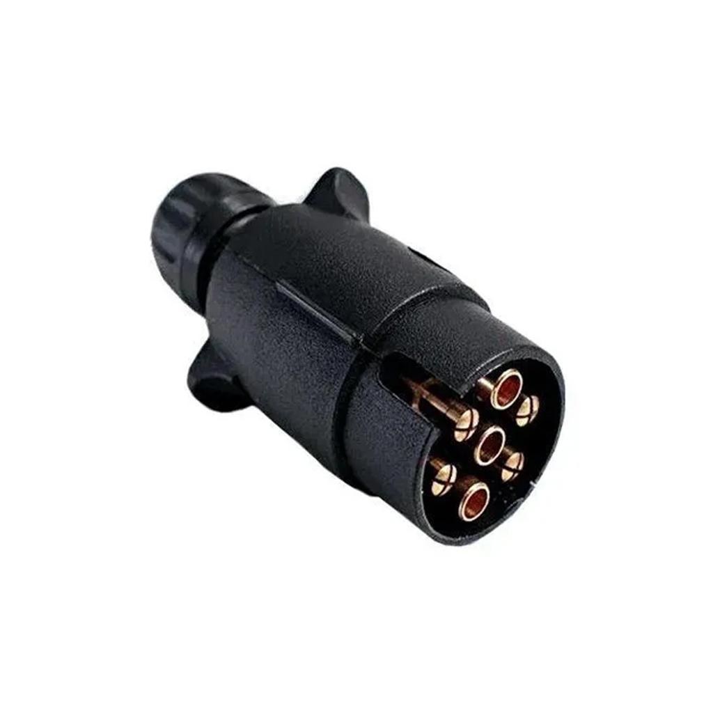 7-core Trailer Plug Connector PVC Short Version