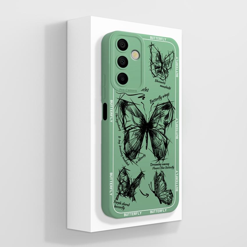 Для Samsung Galaxy A15 A16 A14 M15 M16 F13 F15 Чехол Милый Мультяшный Узор Астронавта Жидкий Силикон Защитный Чехол От Падений Для Samsung Чехол