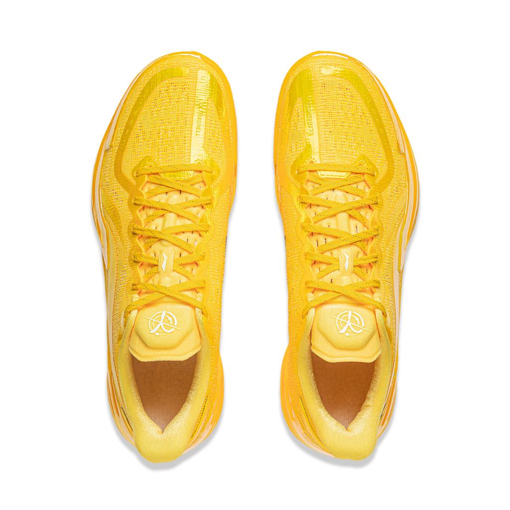 Li Ning Gamma Light Carbon Core Technology Basketball Shoes Men Sneakers Fluorescent-Mango-Yellow ABAV035-18