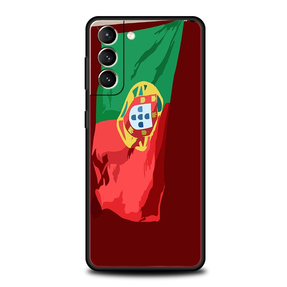 Чехол для телефона Samsung Galaxy S25 Edge S24 S23 S22 S21 Ultra S20 FE 5G S10 S10E S9 Plus Мягкая ТПУ крышка Португалия