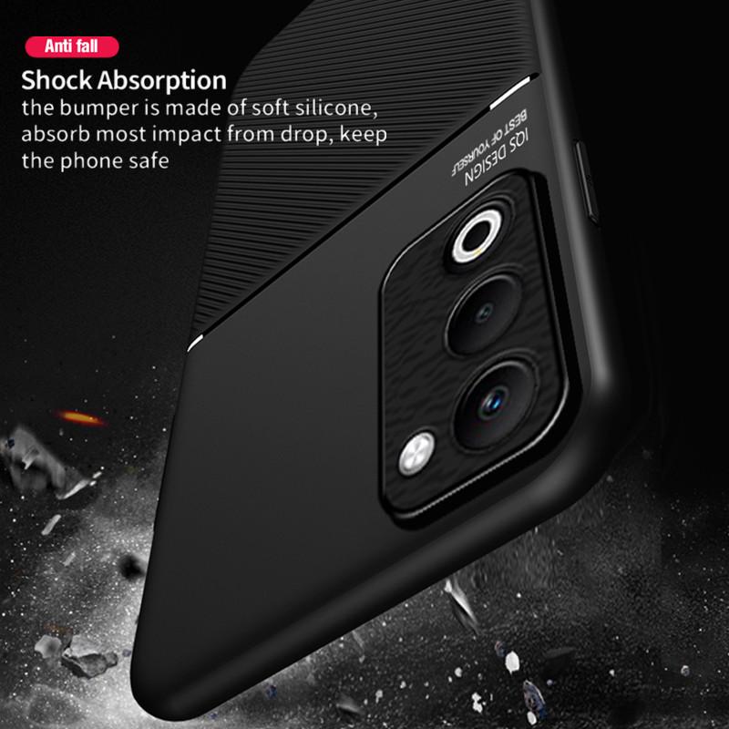 Прочный нескользящий чехол для OPPO A5 5G 2025 Защитная крышка Магнитный держатель-присоска Coque Fundas Capa
