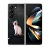 Для Samsung Galaxy Z Fold 2 3 4 5 Чехол для телефона Ударопрочный Жесткий Пластик Capa Милые Кошки Собаки Coque Защитный Прозрачный Прозрачный Capa