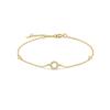 VEWANT 925 Silver Monogram Letter A - Z Initial Charm Chain Bracelet Luxury Wedding CrystalFine Jewelry