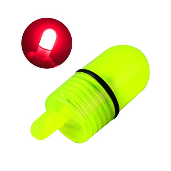 Fishing Rod Bait Alarm Bell with LED Light Dual Ring Bells Fishing Bite