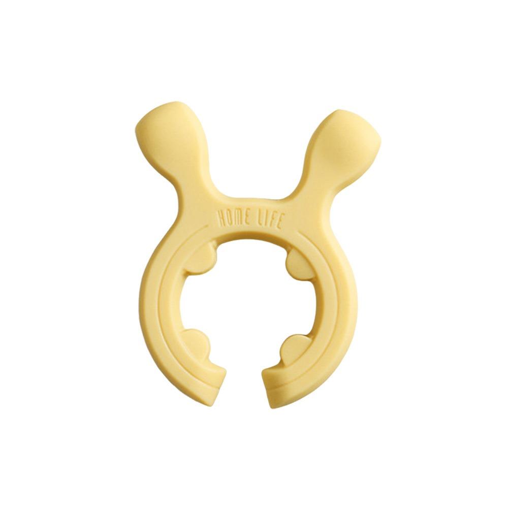 High Temperature Resistance Silicone Spatula Rack Anti Overflow Pot Clip for Kitchen Gadget