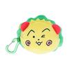 Stationery Sakura Momoko Theater Merchandise Mini Pouch Plush Toy with Special S2221543 Sun-Star Coji-Coji Carabiner, Face,