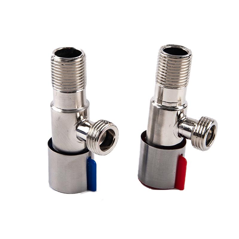 Угловые запорные клапаны выключены на переключателе G1/2, запорный клапан для воды для раковины в ванной комнате