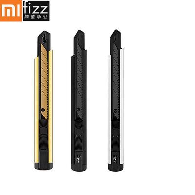 Xiaomi Универсальный нож Fizz из алюминиевого сплава, самоблокирующаяся конструкция, острый угол с ножом для перелома, резак для домашнего офиса