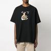 Off-White Черные/белые мужские топы Caravaggio Boy Over Tee OMAA038S21JER0061001