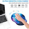 For Laptop Computer Silicone Gaming Non Slip Mice Mat Ergonomic Hand Support Wrist Rest Mouse Pad