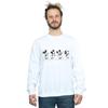 Disney Mens Mickey Mouse Four Emotions Sweatshirt