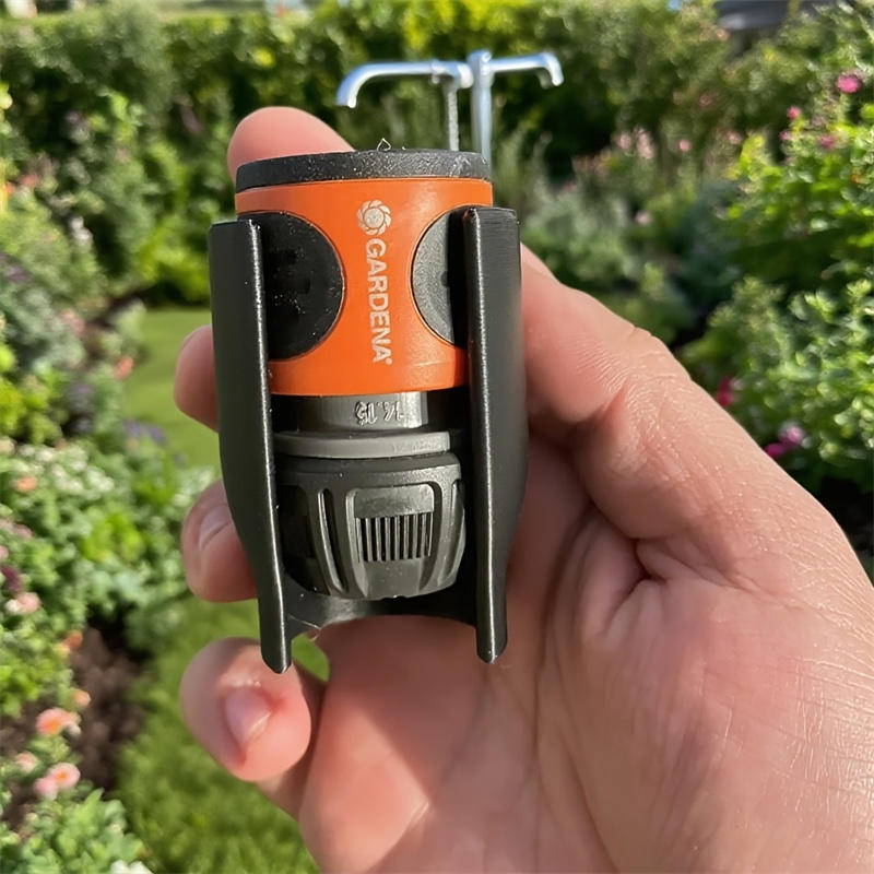 Наружный держатель для головки садового шланга, настенный органайзер, кронштейн для хранения садовых инструментов для газона, заднего двора