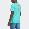 Adidas Футболка с изображением иконы Месси, мужская, светло-мятно-зеленая HY8704