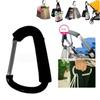 1pc Portable Aluminum Alloy Carabiner with Sponge Handle - Ideal for Outdoor Hiking, Travel, and Backpacking - Multifunctional