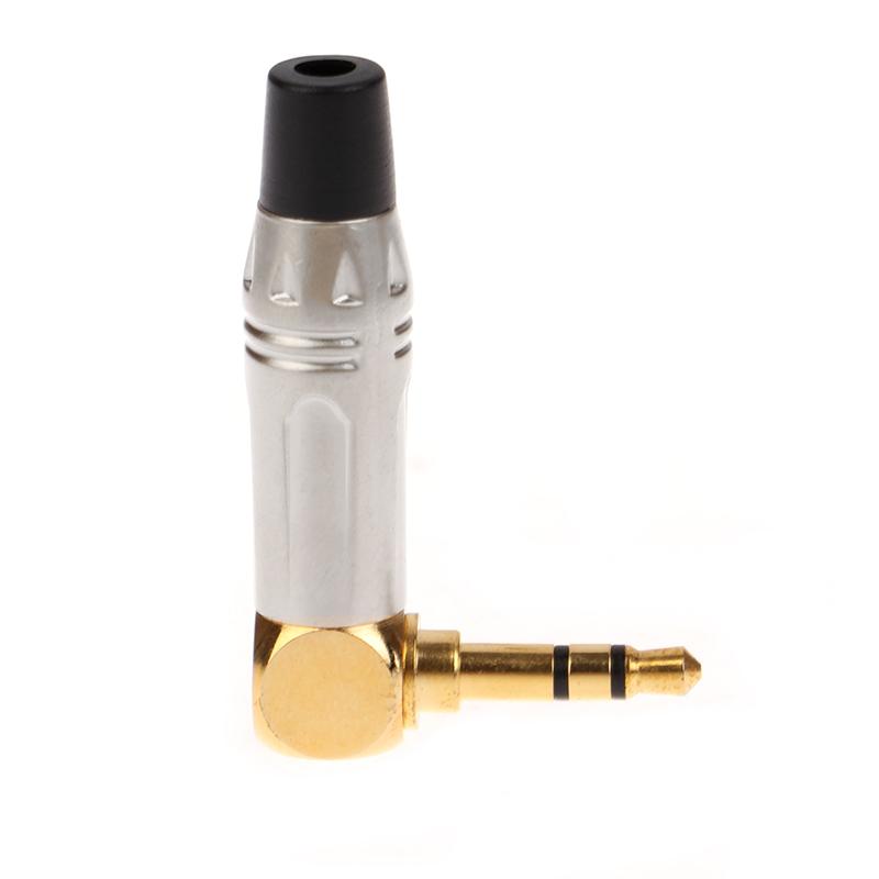 1 шт. прямоугольный мини-джек 3,5 мм стерео прямоугольный штекерный разъем для ремонта аудионаушников паяльный адаптер паяльный разъем