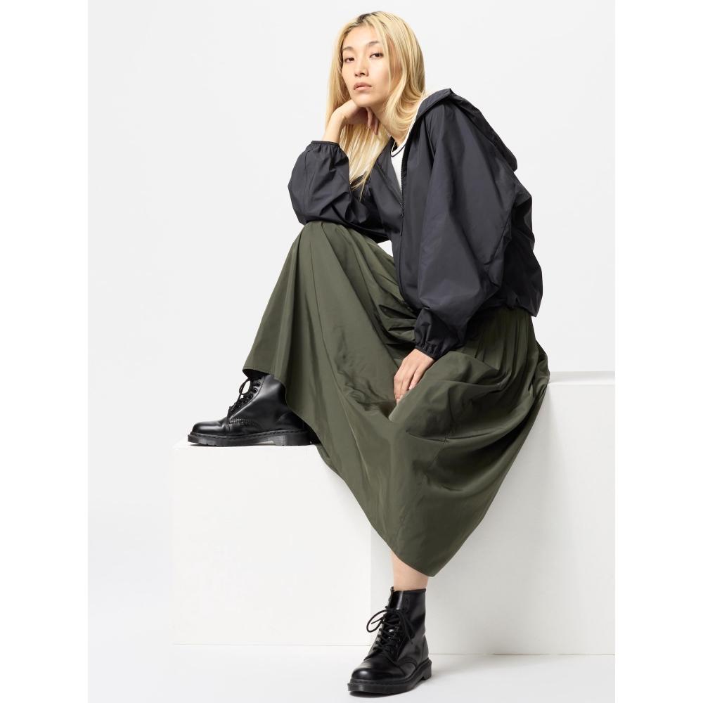 Uniqlo Юбка со сборкой, длина юбки 83 87 см 