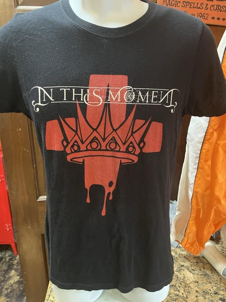 In This Moment band Black T-shirt short sleeve Ladies Medium