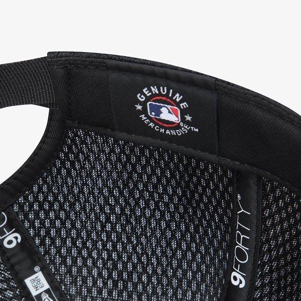 Кепка New Era New York Yankees из сетки с прослойкой Черная 15206370