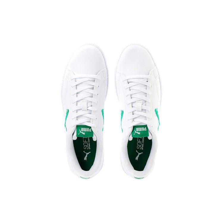Puma Кроссовки Smash Cat L Мужские Белые Аква Лайфстайл 362945-05