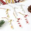 6Pcs Christmas Decoration Candy Cane Home Room Hanging Decor DIY Halloween New Year 2025 Navidad Wedding Decor Gift Accessories