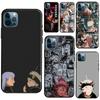 Asta Black Clover Silicone Case For iPhone 13 Mini 11 14 12 Pro Max 7 8 Plus X XR XS Max SE 2020 Phone Shell