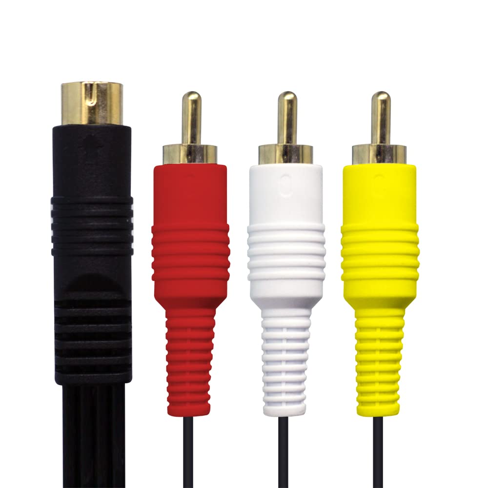 Columbus Circle AV Terminal Cable Sega Saturn Peripherals (for SS) -