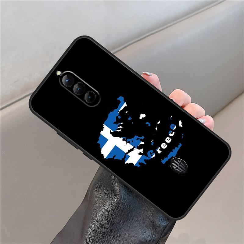 Чехол Греция Греческий флаг для ZTE Nubia Red Magic 10S 6S 7S 8S 9S Pro Для RedMagic 10 Air 8 9 10 11 Pro Plus Чехол