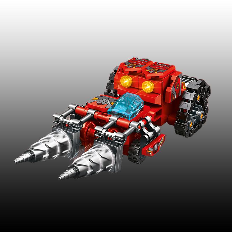 Нетоксичные Sembo 4-в-1 God Of War Трансформирующиеся Мехи Строительные Блоки Moc Модели Инженерной Техники Собираемый Робот Конструкторные Кубики Игрушки Подарки