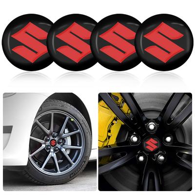 56 мм Наклейка-эмблема центра ступицы колеса автомобиля Наклейка на колесо для Swift Jimny Grand Vitara Samurai Spacia Liana GSR GSR750 GSR600 SV 650