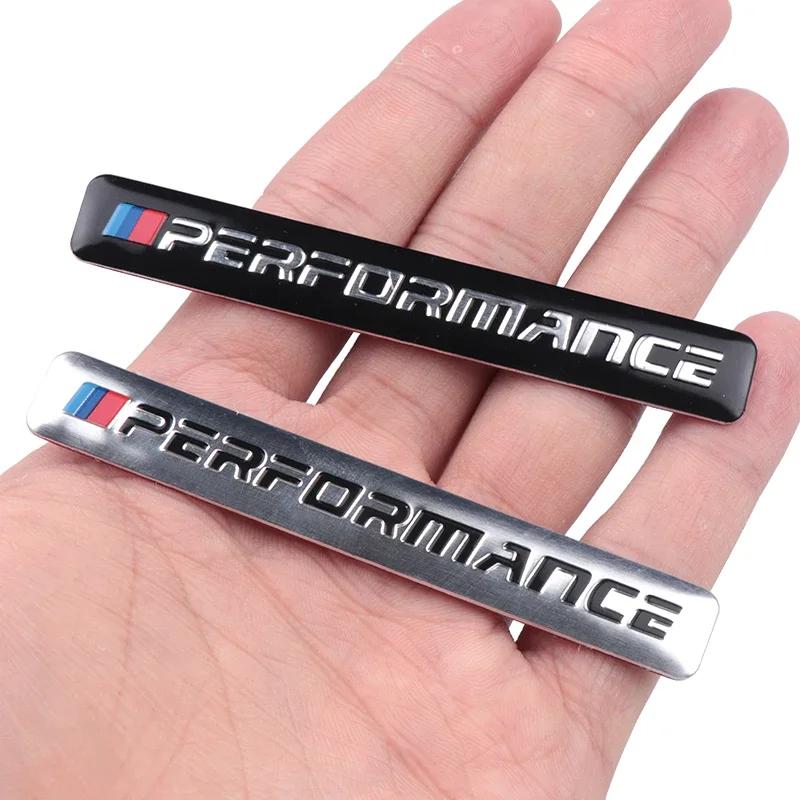 НОВЫЙ Металлический Логотип Performance Motorsport Наклейка на Автомобиль Алюминиевый Эмблема Значок на Решетку Радиатора для BMW E34 E36 E39 E53 E60 E90 F10 F30 M3 M5 M6 ua2
