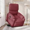 VidaXL Electric Massage Recliner, Relaxation Chair with Adjustable Backrest and Footrest, Salon Seat 3204863