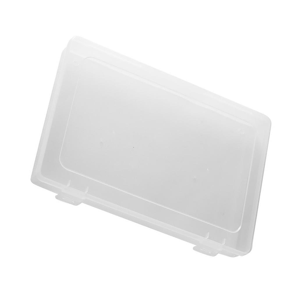 Ящик для демонстрации ногтей пылезащитный большой емкости портативный пустой ящик для упаковки ногтей прозрачный S