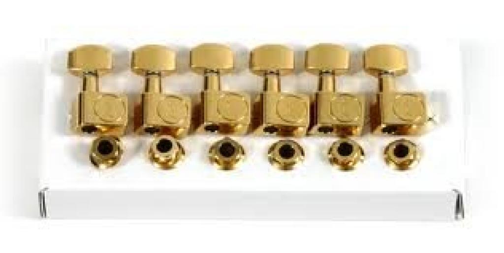 Fender USA Genuine Parts Fender Peg Fender Chrome American Standard Guitar Tuners Gold 990820200 [Item]