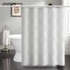 Bathroom Thickened Waterproof Curtain Mildew Proof Shower Curtain Shower Partition Curtain Shower Curtain Bathroom Curtain Free Perforation