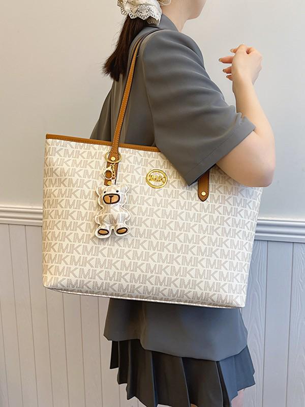 2025 Trendy Retro Women's Tote: Versatile, Large Capacity Shoulder Handbag